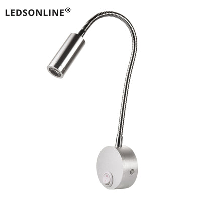 Led Wall Reading Lamp 3w Adjustable Bedside Book Light