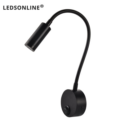 Led Wall Reading Lamp 3w Adjustable Bedside Book Light