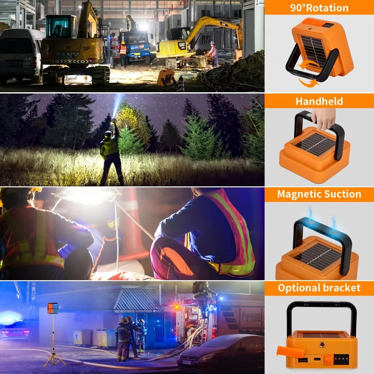 Light Anywhere – Solar LED Work Light