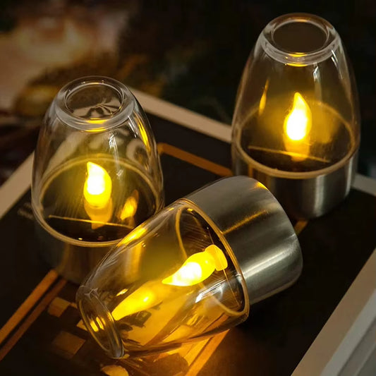 Light Up Outdoors – Solar LED Candle Lights
