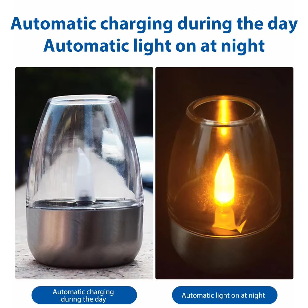 Light Up Outdoors – Solar LED Candle Lights