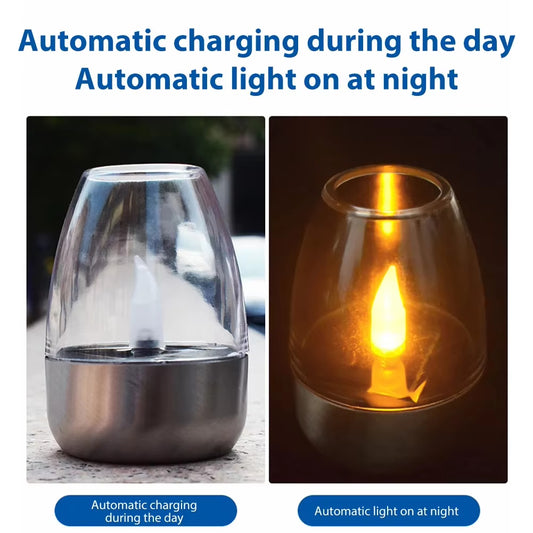 Light Up Outdoors – Solar LED Candle Lights