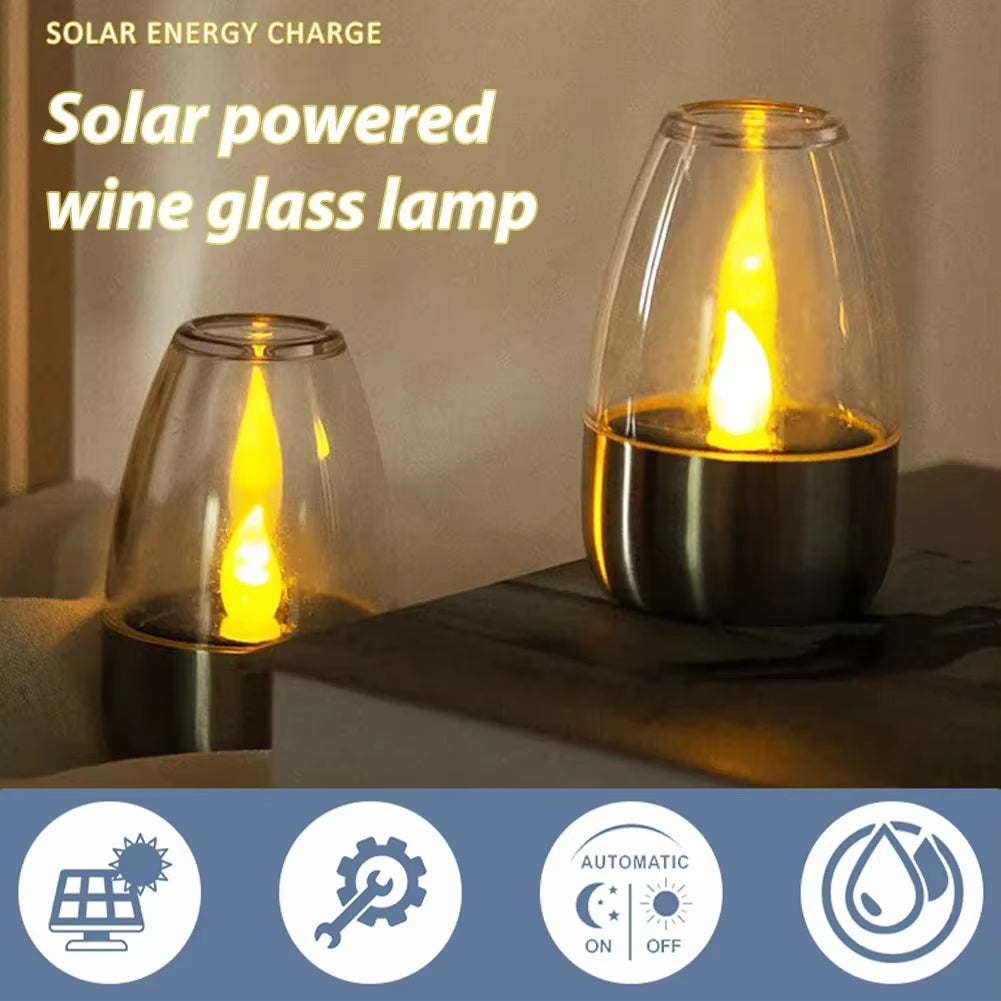 Light Up Outdoors – Solar LED Candle Lights