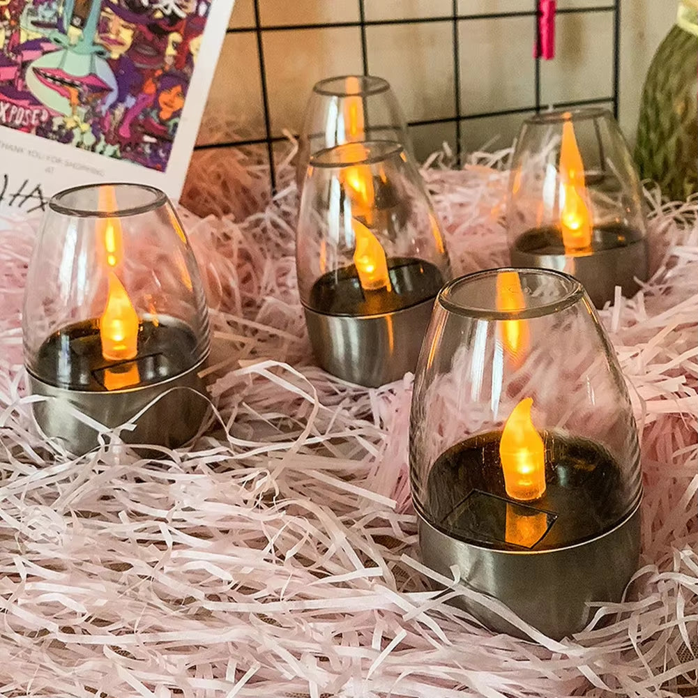 Light Up Outdoors – Solar LED Candle Lights