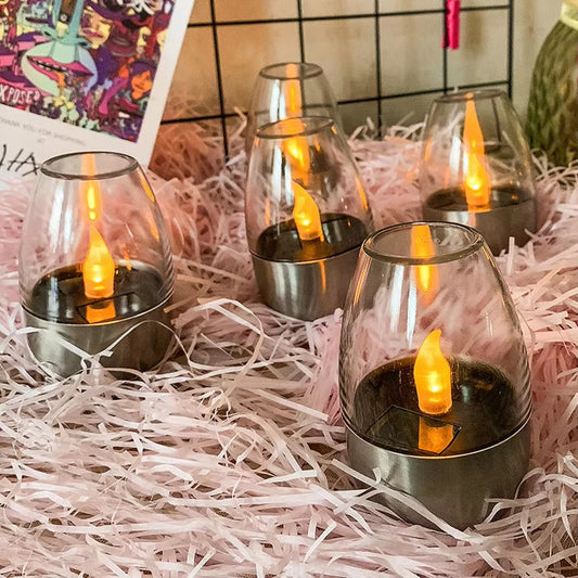Light Up Outdoors – Solar LED Candle Lights