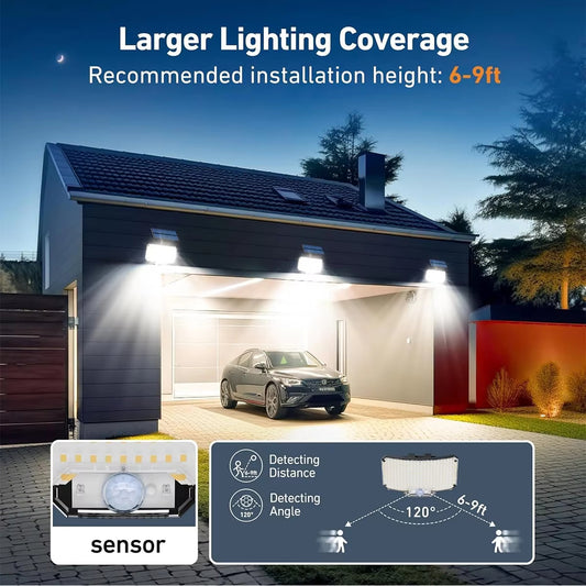 Light Up Security – 234 LED Solar Floodlight