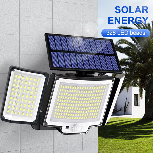 Light Up Security – 348 LED Solar Light