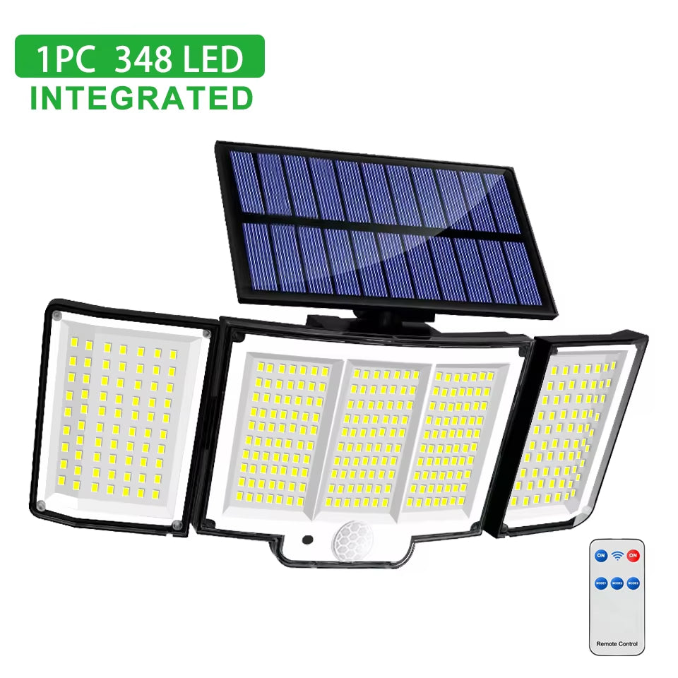 Light Up Security – 348 LED Solar Light