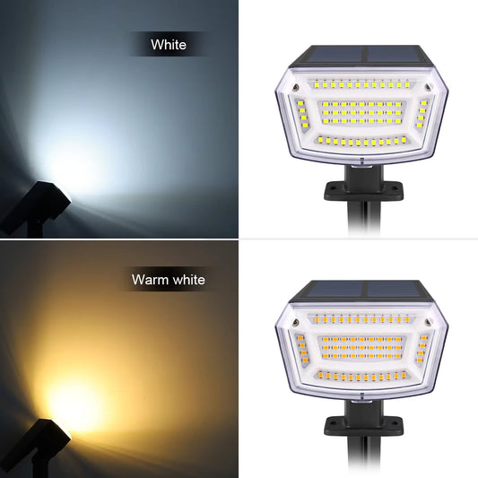 Light Up Your Garden – Solar LED Floodlight