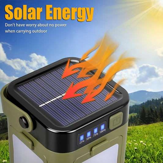 Light Your Camp – Foldable LED Lantern