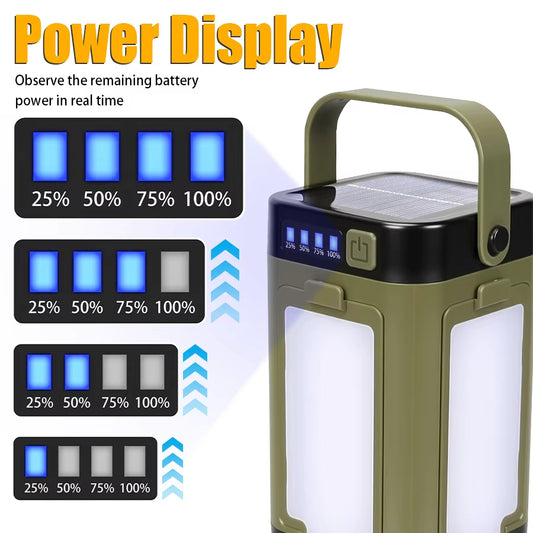 Light Your Camp – Foldable LED Lantern