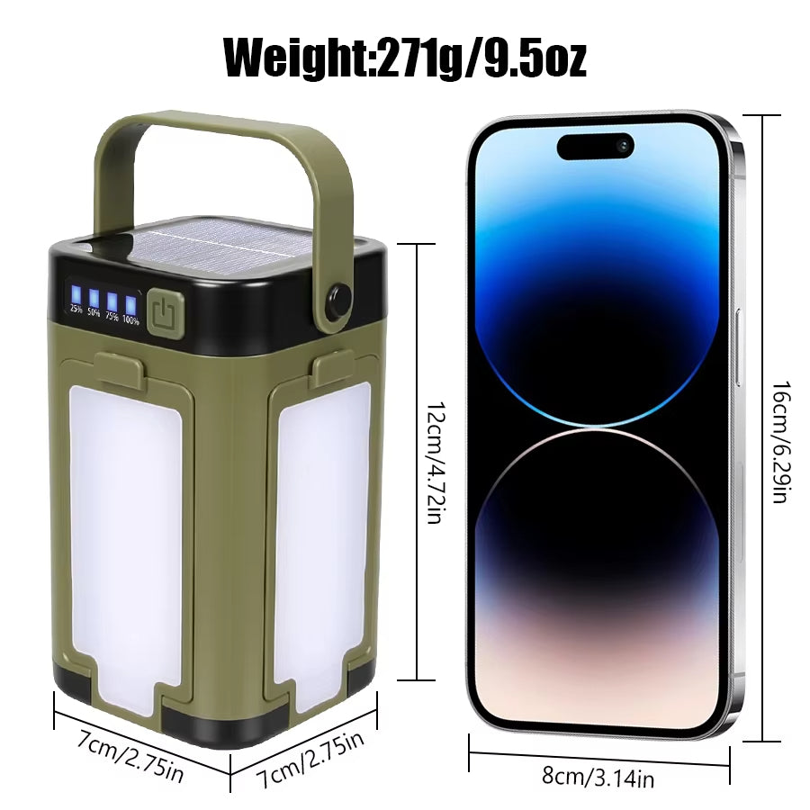 Light Your Camp – Foldable LED Lantern