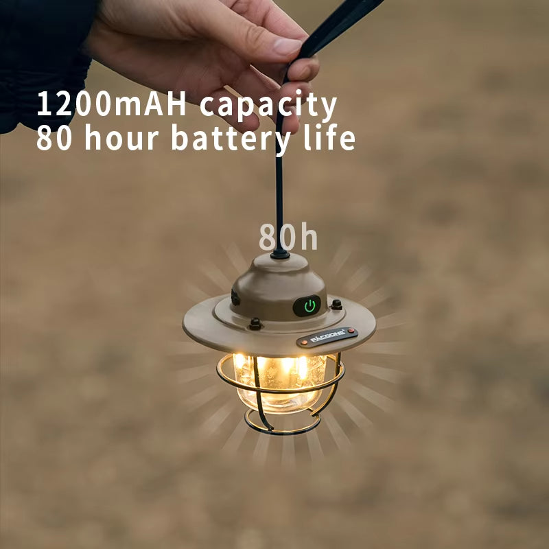 Retro Camping Lantern