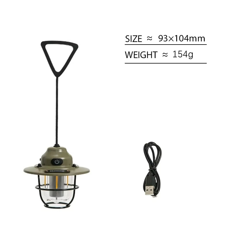 Retro Camping Lantern