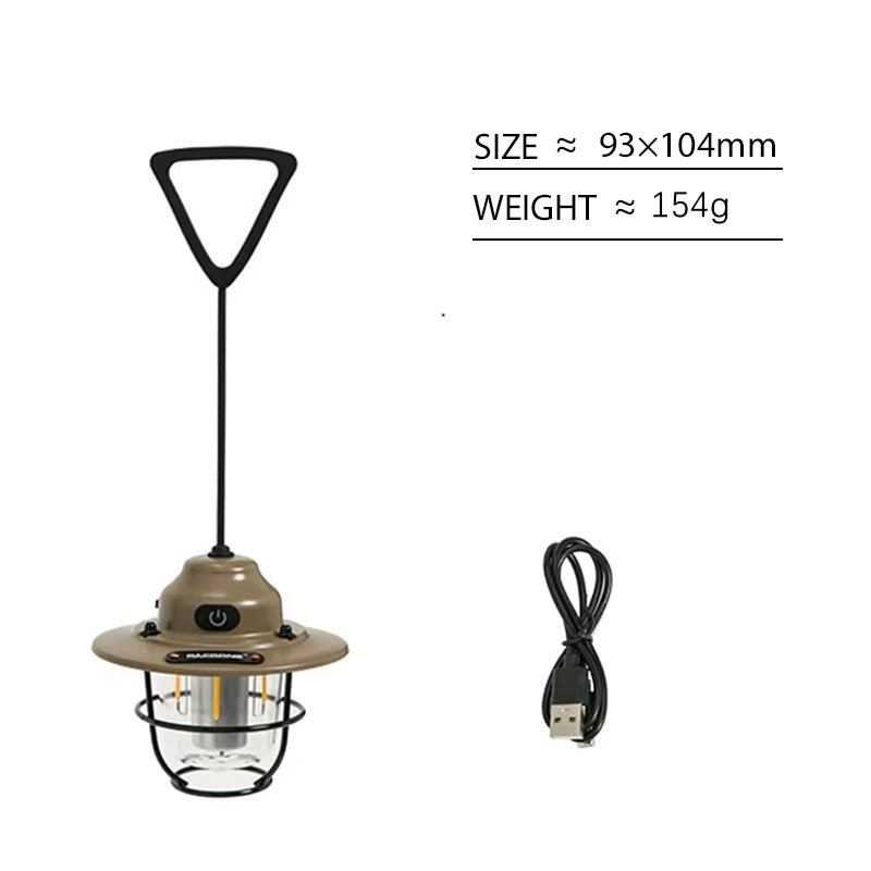 Retro Camping Lantern