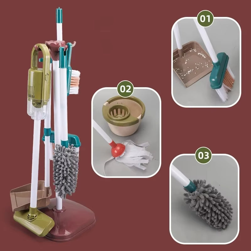 Make Playtime Fun Kids Cleaning Toy Set