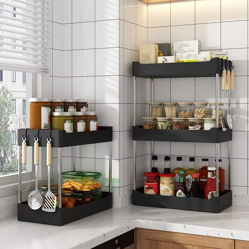 Multi-Layer Corner Spice Rack Countertop Kitchen Organizer– Cints and ...