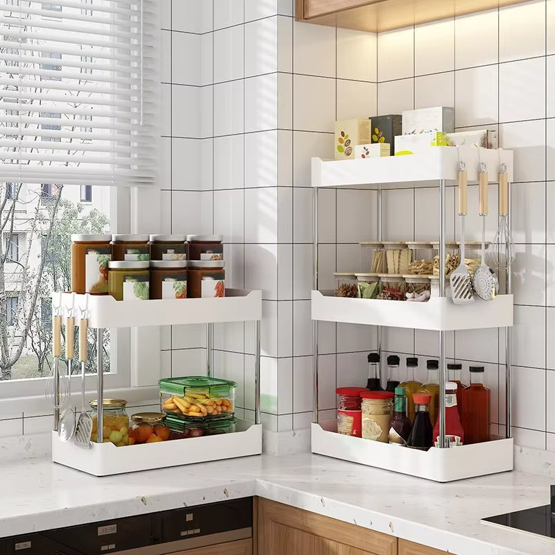 Multi-Layer Corner Spice Rack Countertop Kitchen Organizer– Cints and ...