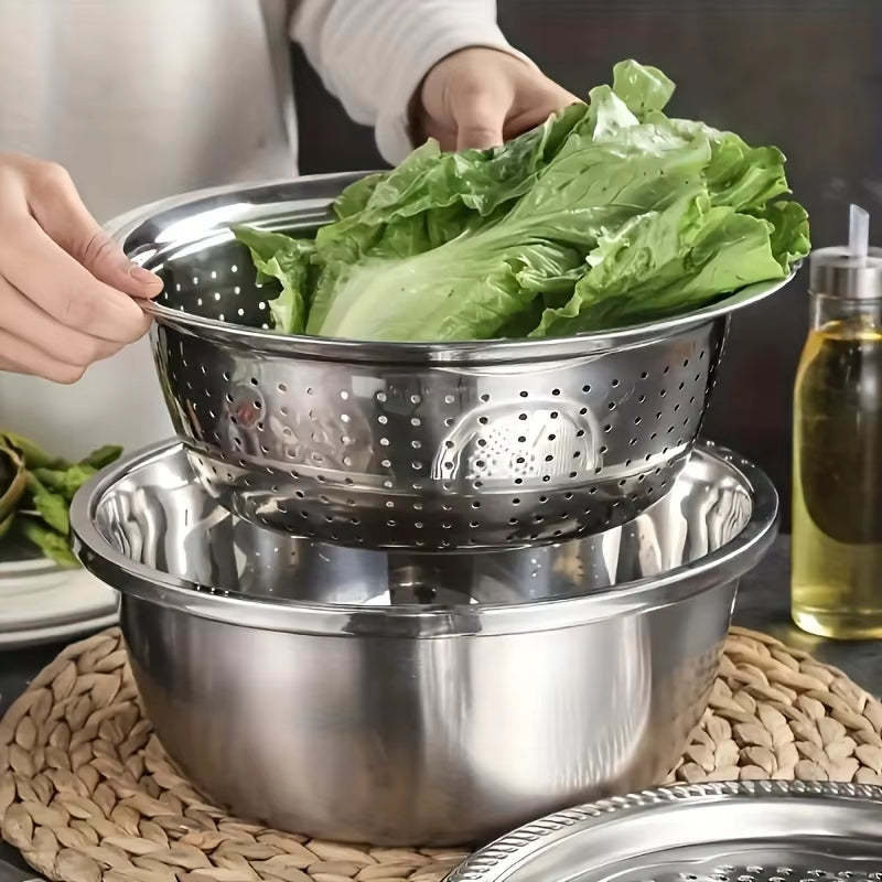 Multifunctional Mixing Bowl Vegetable Slicer