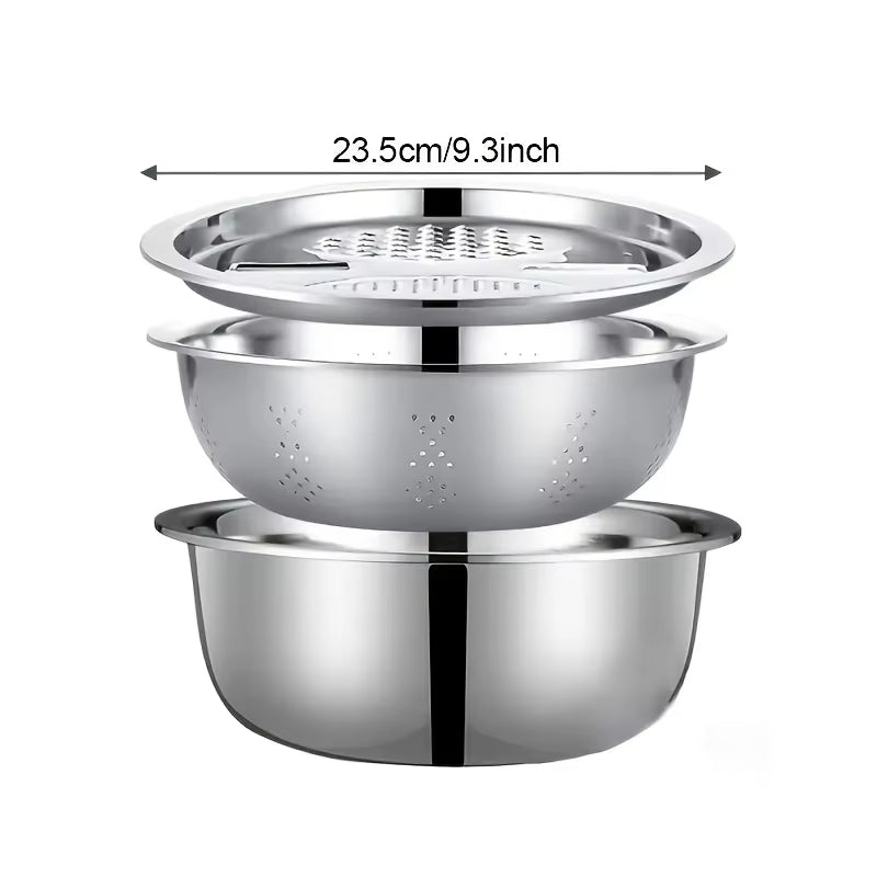 Multifunctional Mixing Bowl Vegetable Slicer