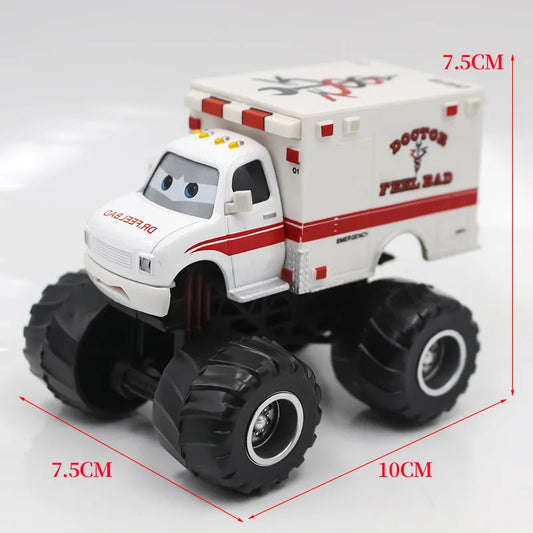 Pixar Cars Lightning McQueen & Mater Metal Alloy Toy Cars