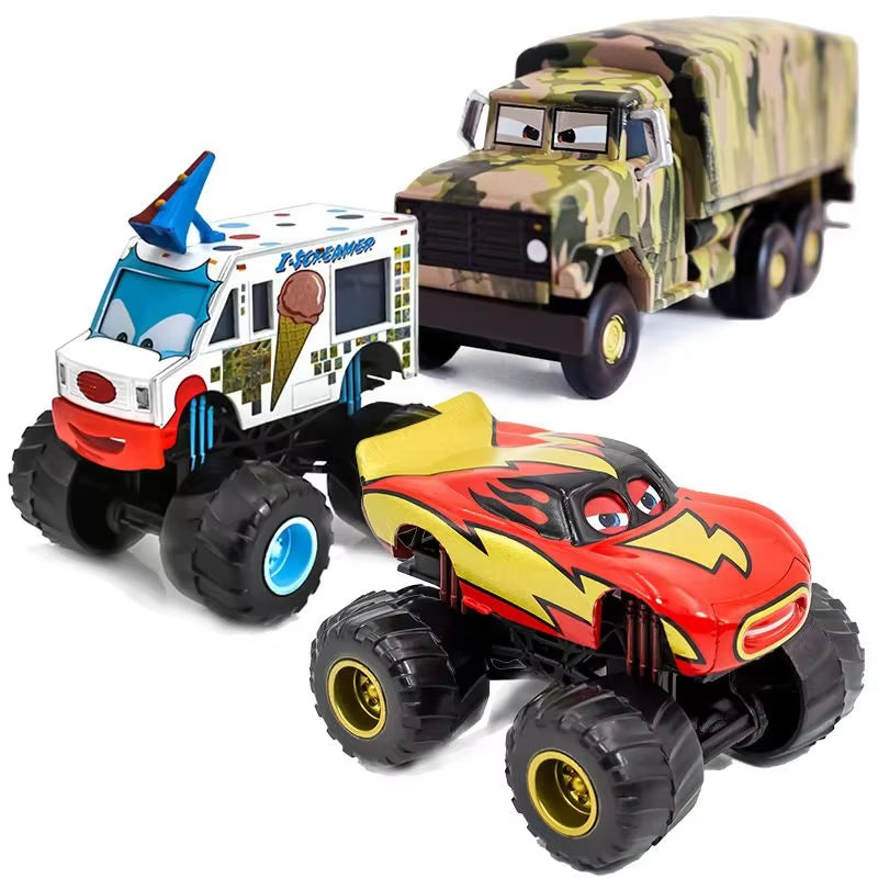 Pixar Cars Lightning McQueen & Mater Metal Alloy Toy Cars