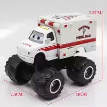 Pixar Cars Lightning McQueen & Mater Metal Alloy Toy Cars