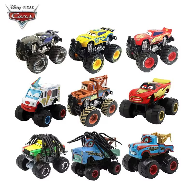 Pixar Cars Lightning McQueen & Mater Metal Alloy Toy Cars