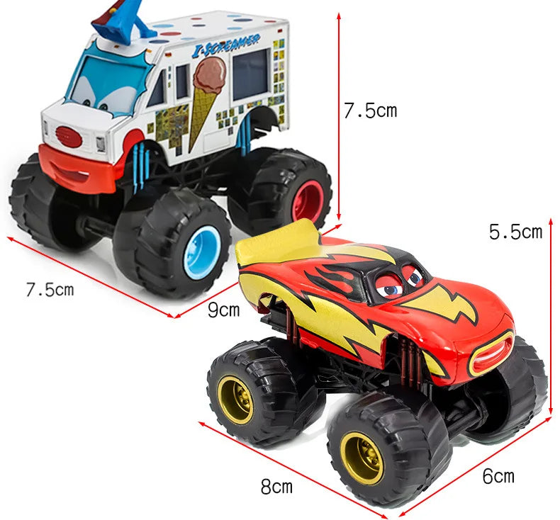 Pixar Cars Lightning McQueen & Mater Metal Alloy Toy Cars