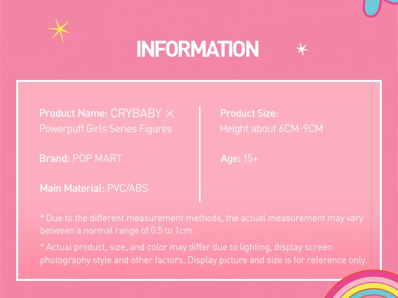 Pop Mart Crybaby Girls Mystery Blind Box