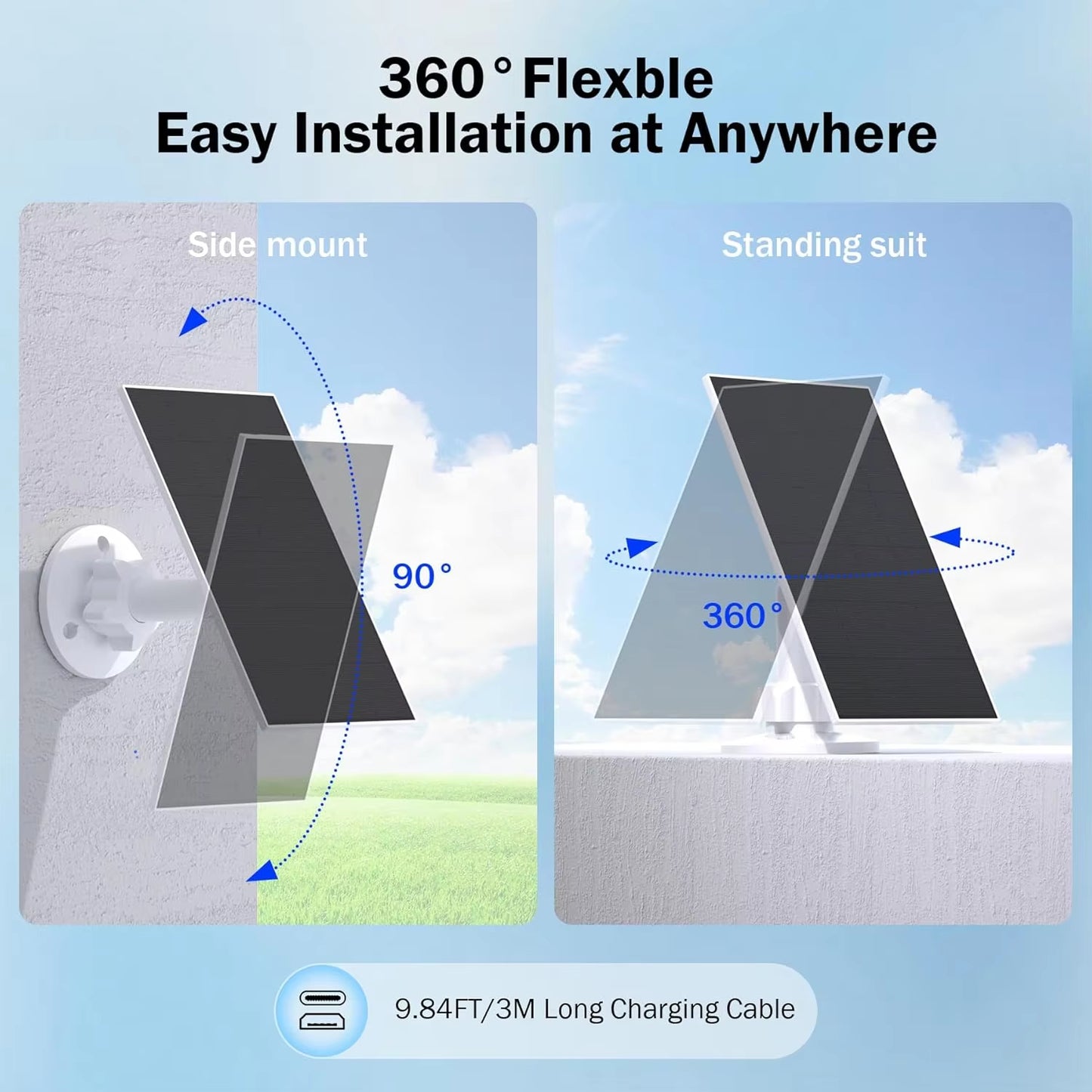 Power Anywhere – 10W Solar Panel Kit