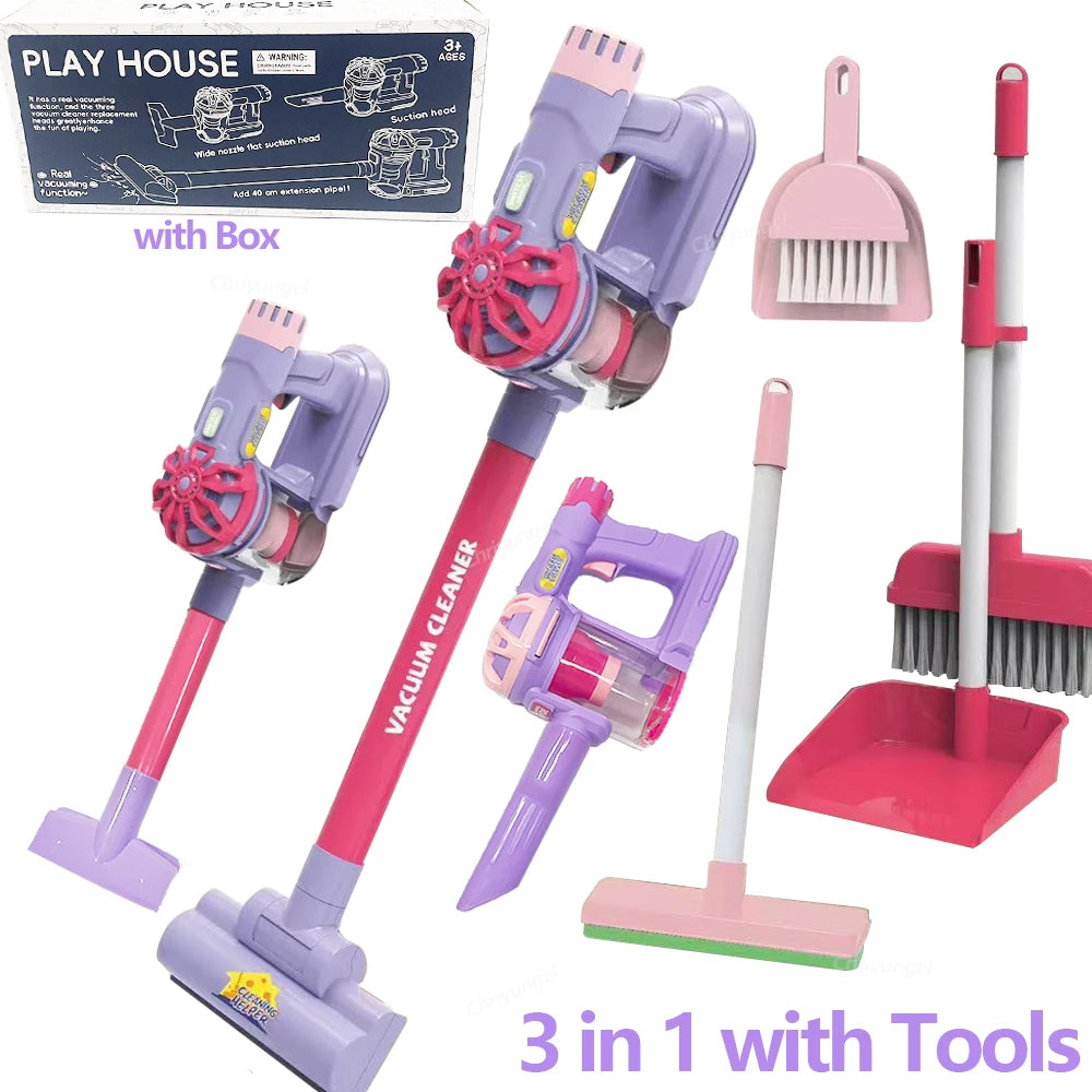 Power Up Playtime Kids Electric Vacuum Toy