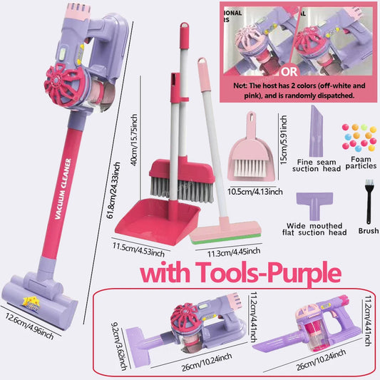 Power Up Playtime Kids Electric Vacuum Toy