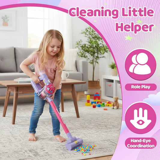 Power Up Playtime Kids Electric Vacuum Toy