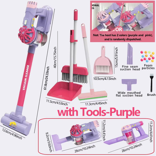 Power Up Playtime Kids Electric Vacuum Toy