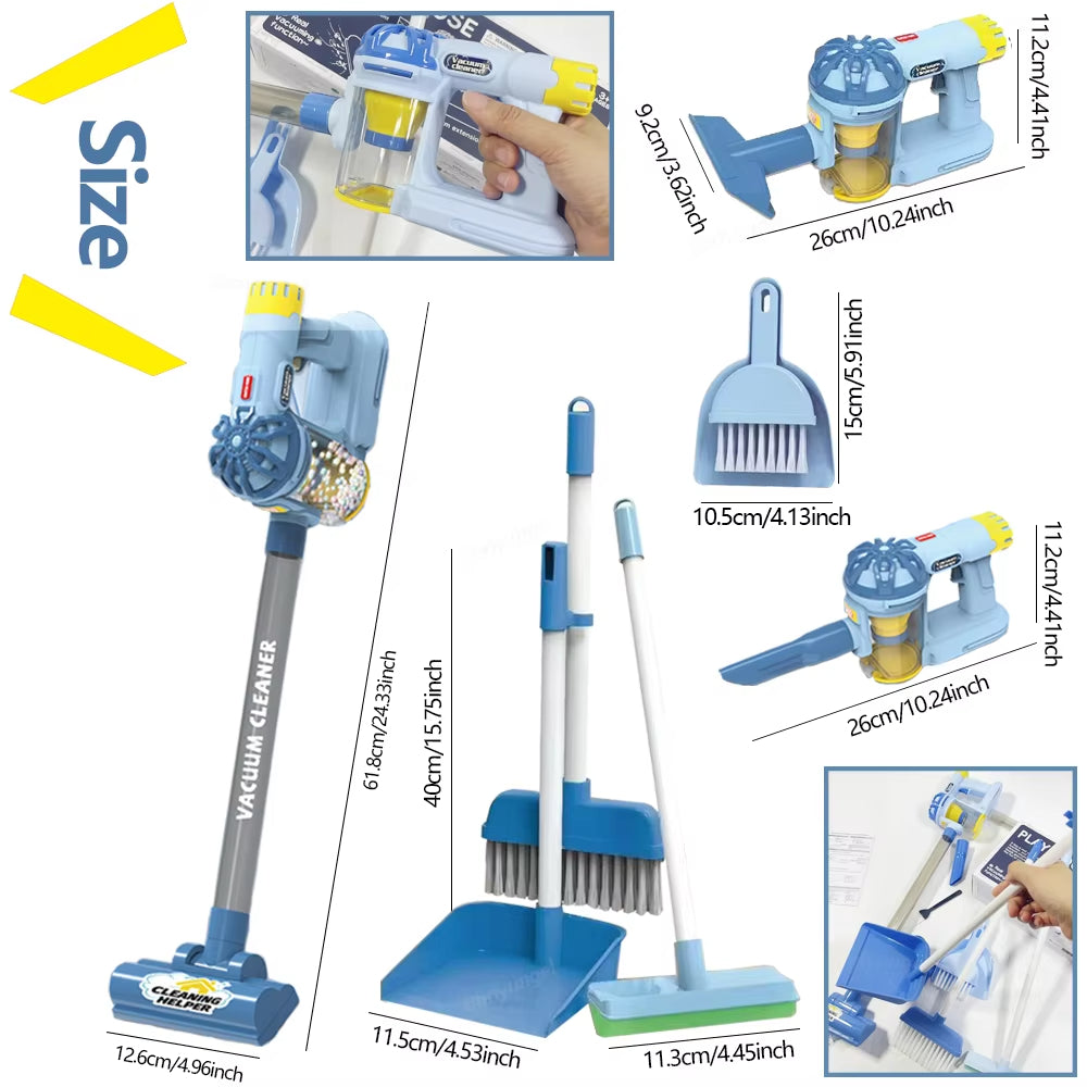 Power Up Playtime Kids Electric Vacuum Toy