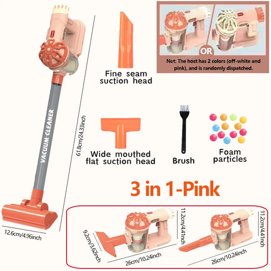 Power Up Playtime Kids Electric Vacuum Toy