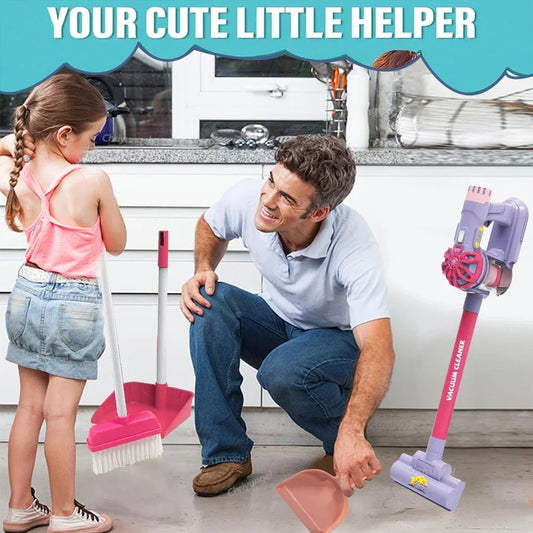 Power Up Playtime Kids Electric Vacuum Toy