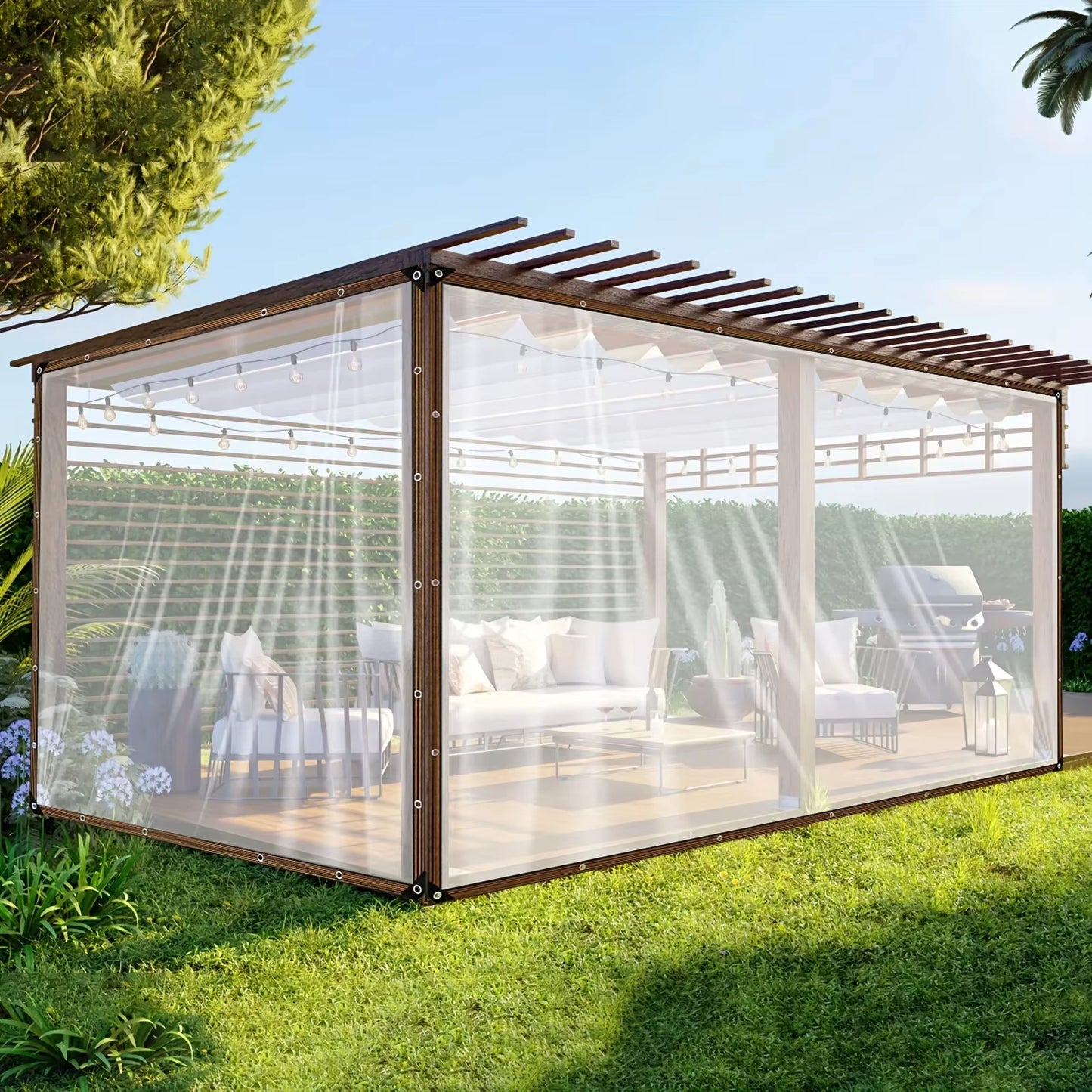 Protect Anything – Clear Waterproof Tarp