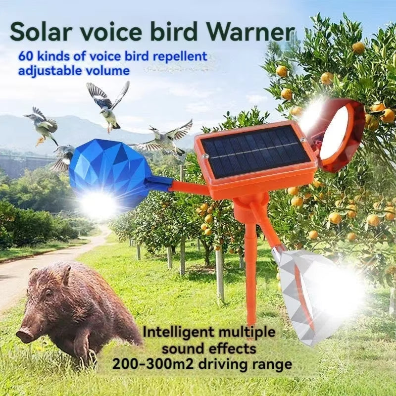 Protect Crops Now – Solar Bird Repeller