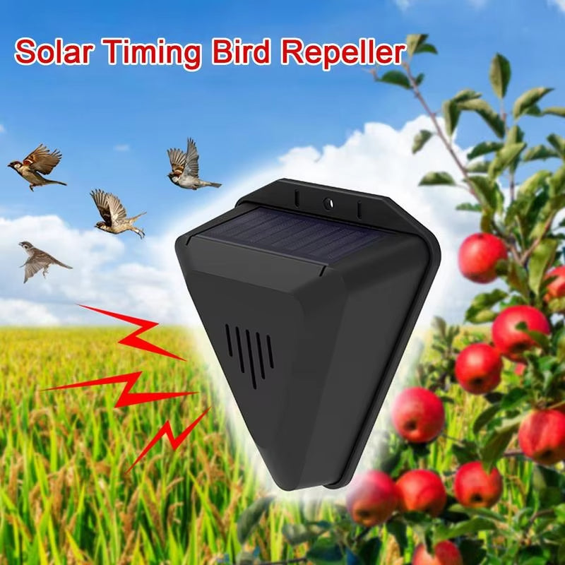 Protect Your Crops – Solar Bird Repeller
