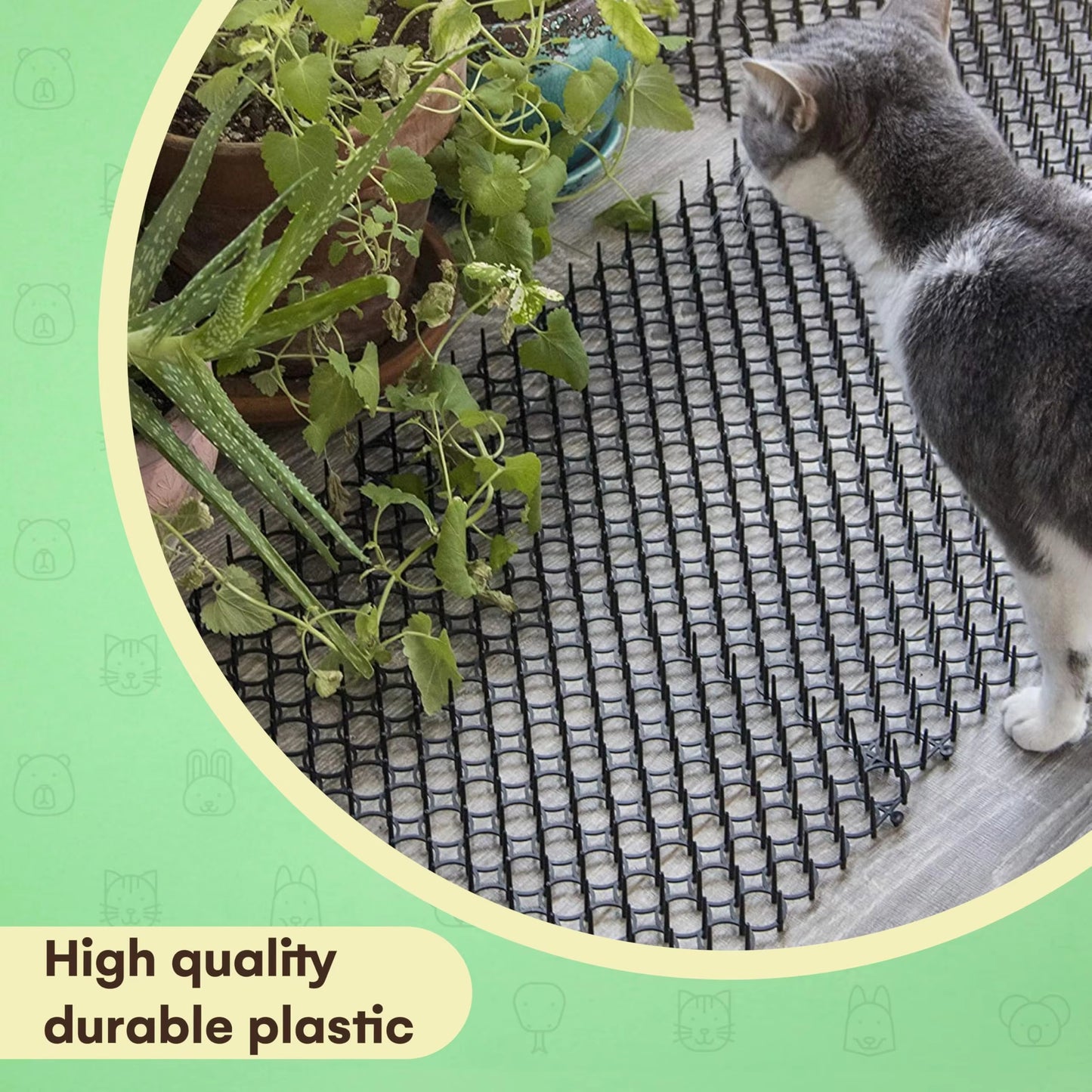 Protect Your Plants – Anti-Cat Spike Mat