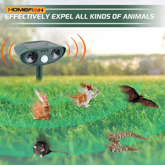Protect Your Yard – Solar Animal Repeller