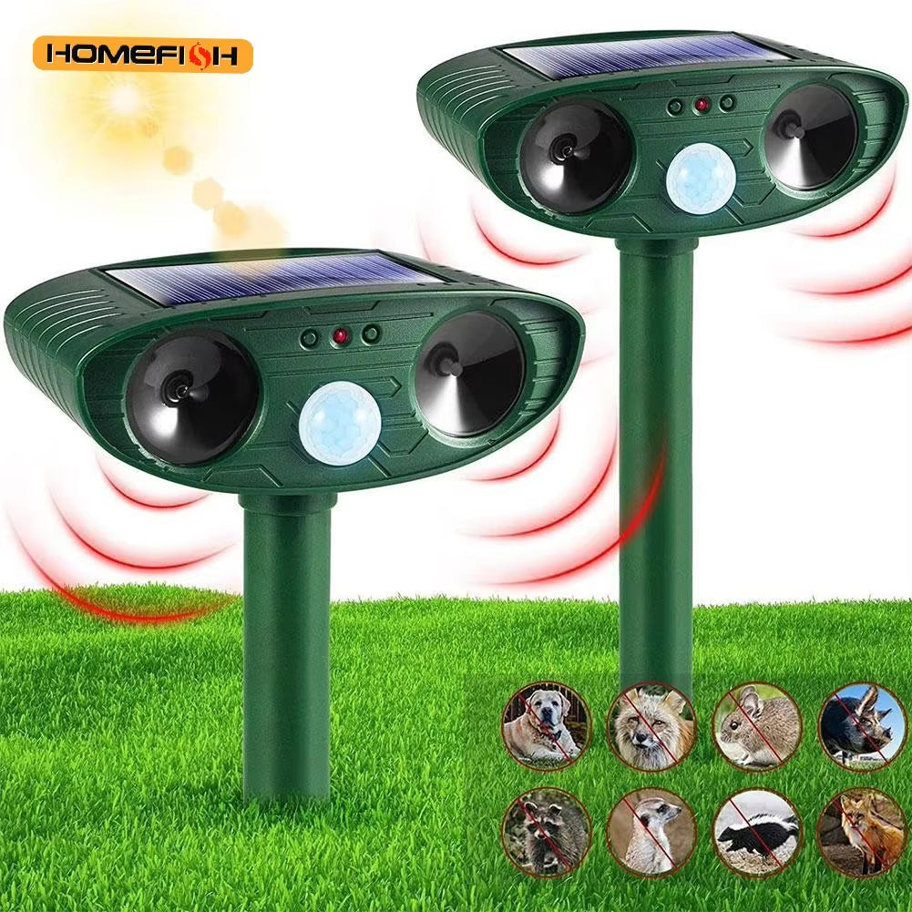Protect Your Yard – Solar Animal Repeller