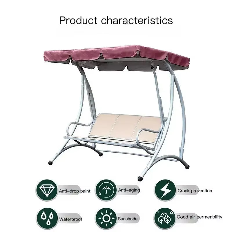 Refresh Your Swing – Waterproof 3-Seater Canopy Cover
