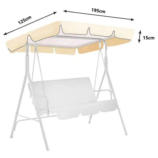 Refresh Your Swing – Waterproof 3-Seater Canopy Cover