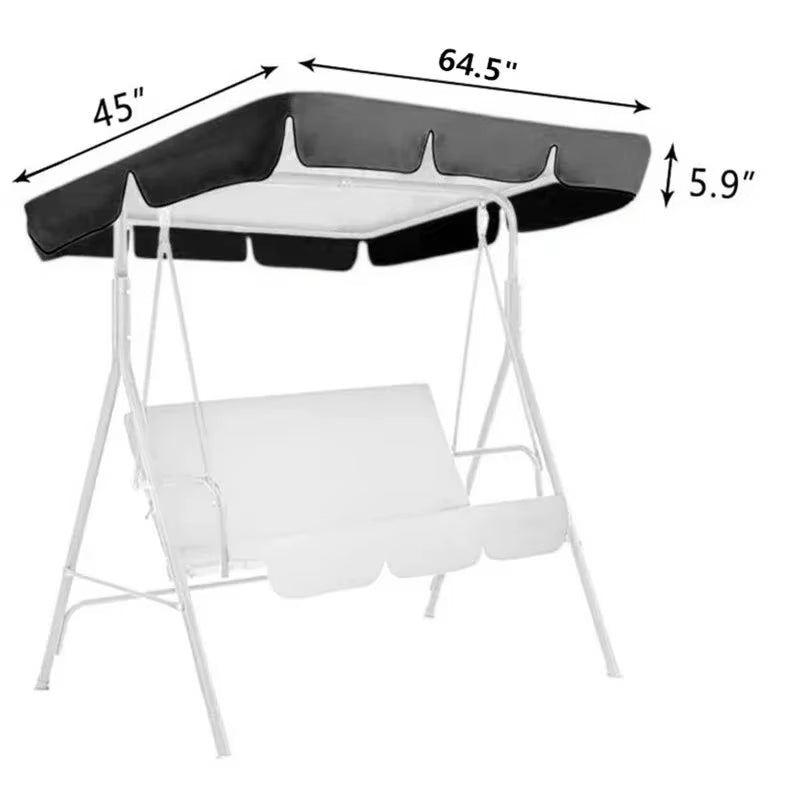 Refresh Your Swing – Waterproof 3-Seater Canopy Cover