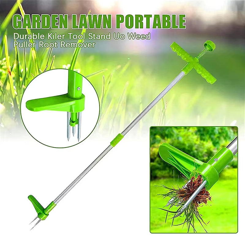 Remove Weeds Effortlessly – Long Handle Weed Remover
