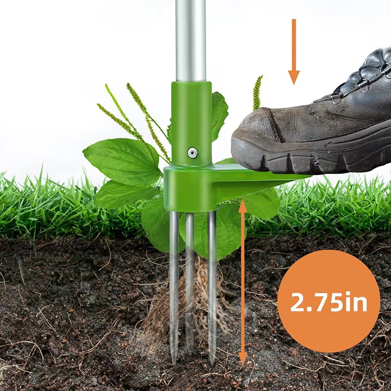 Remove Weeds Effortlessly – Long Handle Weed Remover
