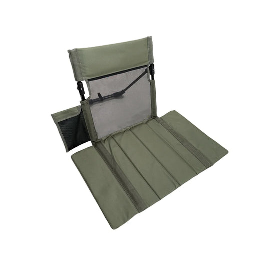 Foldable Camping Chair – Oxford Cloth Portable Outdoor Lazy Backrest Chair